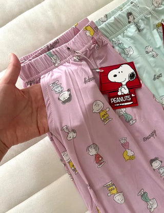 Snoopy Cooling Pajama Pants Cool Summer Homewear