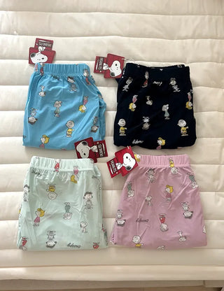 Snoopy Cooling Pajama Pants Cool Summer Homewear