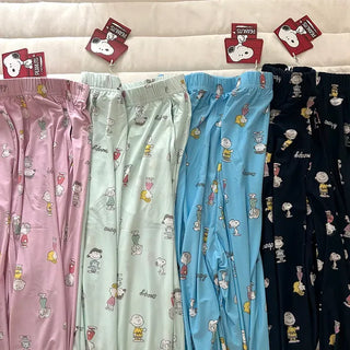 Snoopy Cooling Pajama Pants Cool Summer Homewear