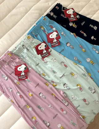 Snoopy Cooling Pajama Pants Cool Summer Homewear