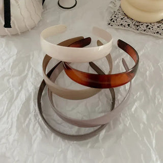 1+1 Enamel Acrylic Basic Daily Headband Hairband