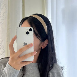 1+1 Enamel Acrylic Basic Daily Headband Hairband