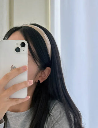 1+1 Enamel Acrylic Basic Daily Headband Hairband
