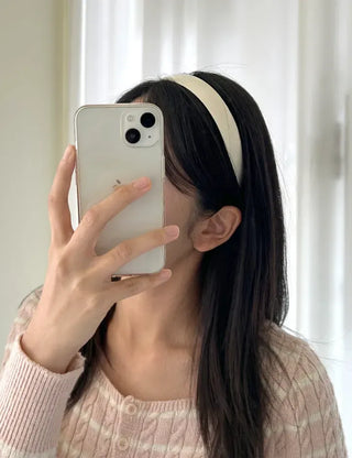 1+1 Enamel Acrylic Basic Daily Headband Hairband