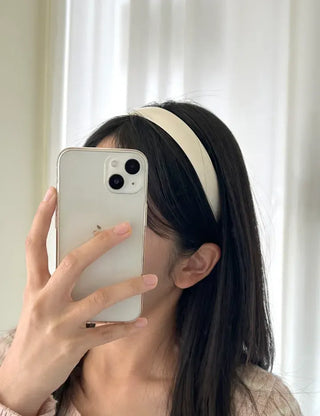 1+1 Enamel Acrylic Basic Daily Headband Hairband
