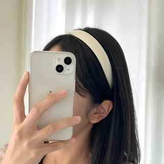 1+1 Enamel Acrylic Basic Daily Headband Hairband