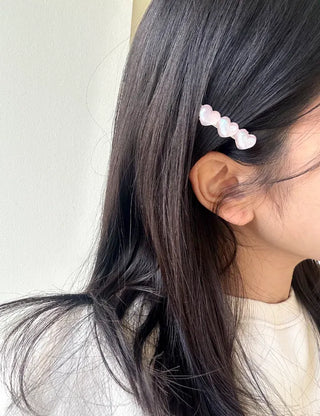 1+1 Sparkling Mini Heart Side Hair Clip Set