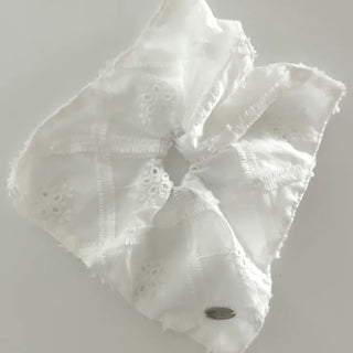 Pure Lace Scrunchie Square Scarf Hair Tie