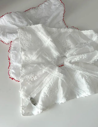 Pure Lace Scrunchie Square Scarf Hair Tie