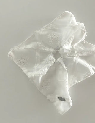 Pure Lace Scrunchie Square Scarf Hair Tie