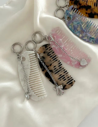 Long chain pendant keyring phone strap bag charm decoration