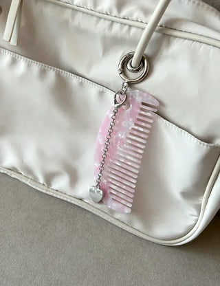Long chain pendant keyring phone strap bag charm decoration