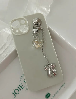 Long chain pendant keyring phone strap bag charm decoration