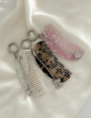 Long chain pendant keyring phone strap bag charm decoration
