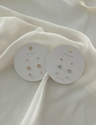 Flat-price piece mini earring set daily earrings