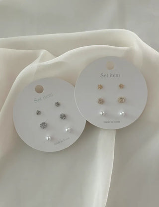 Flat-price piece mini earring set daily earrings