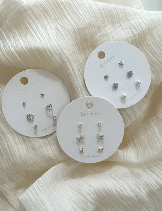 Flat-price piece mini earring set daily earrings