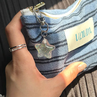 Custom Formica Star Keyring Key Holder Phone Strap Hook