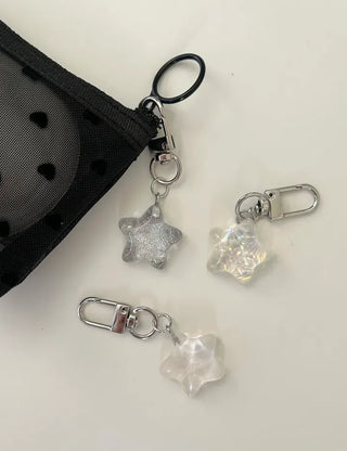 Custom Formica Star Keyring Key Holder Phone Strap Hook