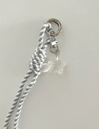 Custom Formica Star Keyring Key Holder Phone Strap Hook