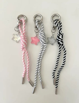Custom Formica Star Keyring Key Holder Phone Strap Hook