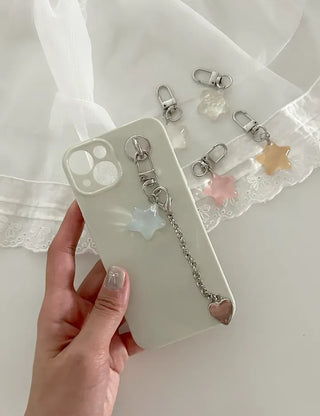 Custom Formica Star Keyring Key Holder Phone Strap Hook
