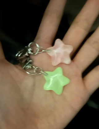 Custom Formica Star Keyring Key Holder Phone Strap Hook