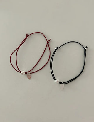 Silver ball elastic bracelet layered 925 silver bracelet