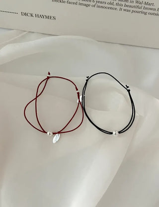 Silver ball elastic bracelet layered 925 silver bracelet