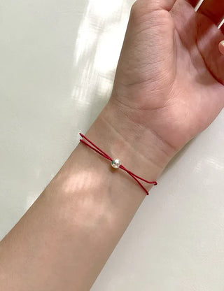 Silver ball elastic bracelet layered 925 silver bracelet