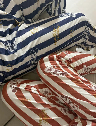Disney striped pajama pants, couple pajamas, loungewear