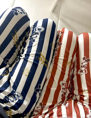 Disney striped pajama pants, couple pajamas, loungewear