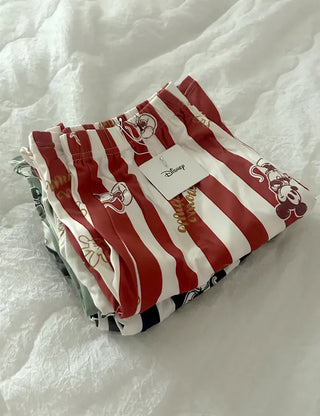 Disney striped pajama pants, couple pajamas, loungewear