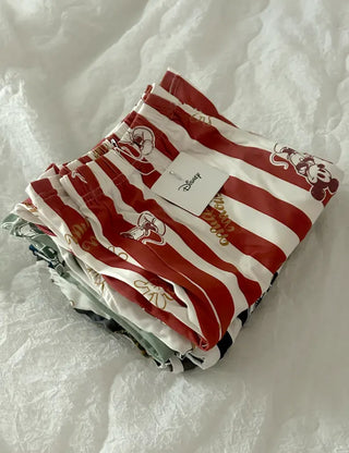 Disney striped pajama pants, couple pajamas, loungewear