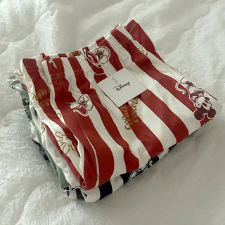 Disney striped pajama pants, couple pajamas, loungewear