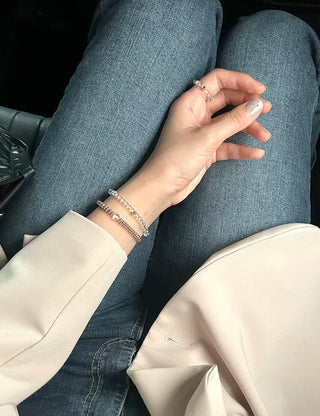 Aurora Bead Ring Handmade Women's Beach Look