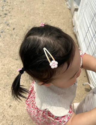 Chubby Flower Snap Hair Clip Girls' Hair Clip Kids Baby Hair Clip