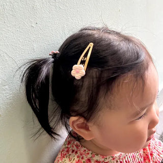 Chubby Flower Snap Hair Clip Girls' Hair Clip Kids Baby Hair Clip