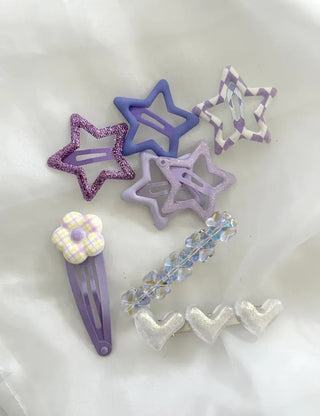 Chubby Flower Snap Hair Clip Girls' Hair Clip Kids Baby Hair Clip