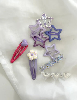 Chubby Flower Snap Hair Clip Girls' Hair Clip Kids Baby Hair Clip