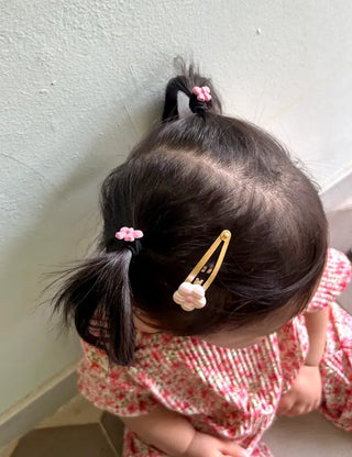 Chubby Flower Snap Hair Clip Girls' Hair Clip Kids Baby Hair Clip
