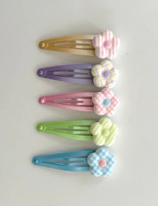 Chubby Flower Snap Hair Clip Girls' Hair Clip Kids Baby Hair Clip