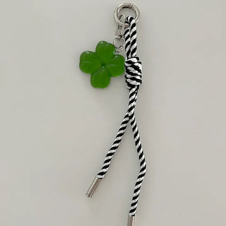 Big Four-Leaf Clover Keyring Lucky Keychain Keyholder
