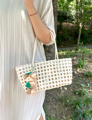 Picnic Net Bag Inner Bag Set Summer Resort Look Bag Shoulder Bag