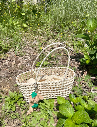 Picnic Net Bag Inner Bag Set Summer Resort Look Bag Shoulder Bag