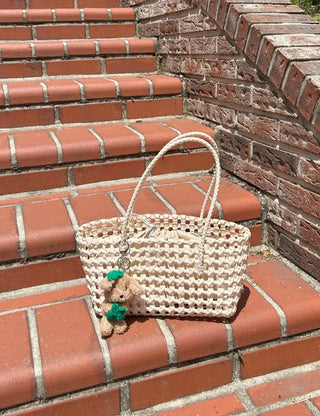 Picnic Net Bag Inner Bag Set Summer Resort Look Bag Shoulder Bag