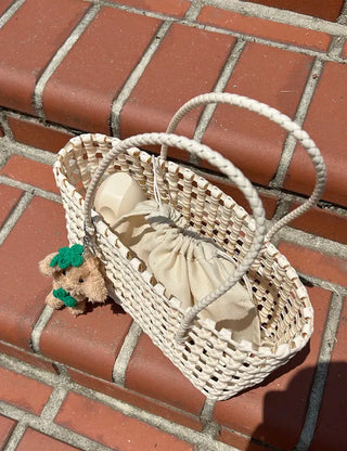 Picnic Net Bag Inner Bag Set Summer Resort Look Bag Shoulder Bag