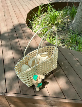 Picnic Net Bag Inner Bag Set Summer Resort Look Bag Shoulder Bag