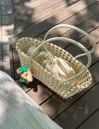 Picnic Net Bag Inner Bag Set Summer Resort Look Bag Shoulder Bag