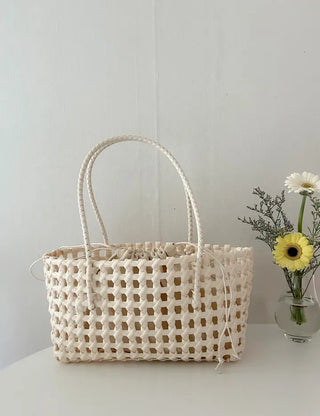 Picnic Net Bag Inner Bag Set Summer Resort Look Bag Shoulder Bag
